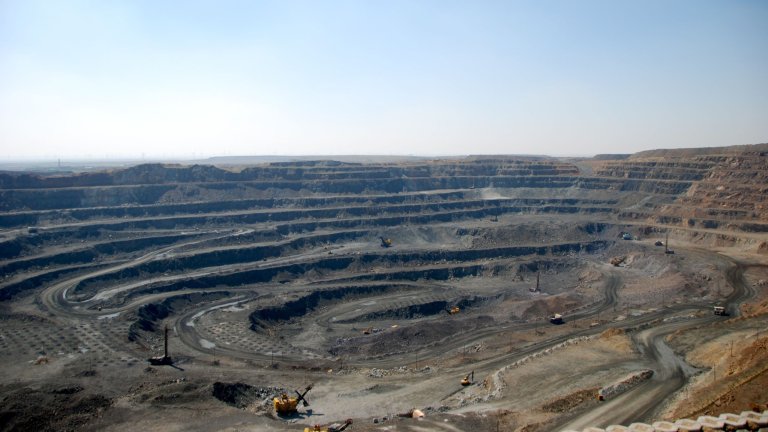 Chinese mining operation.